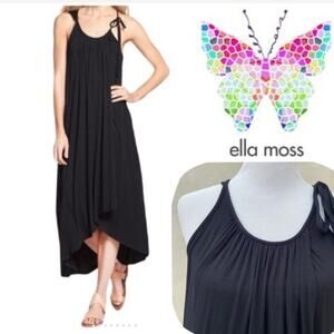 Ella Moss Bella Faux-Wrap Dress High Low NWT